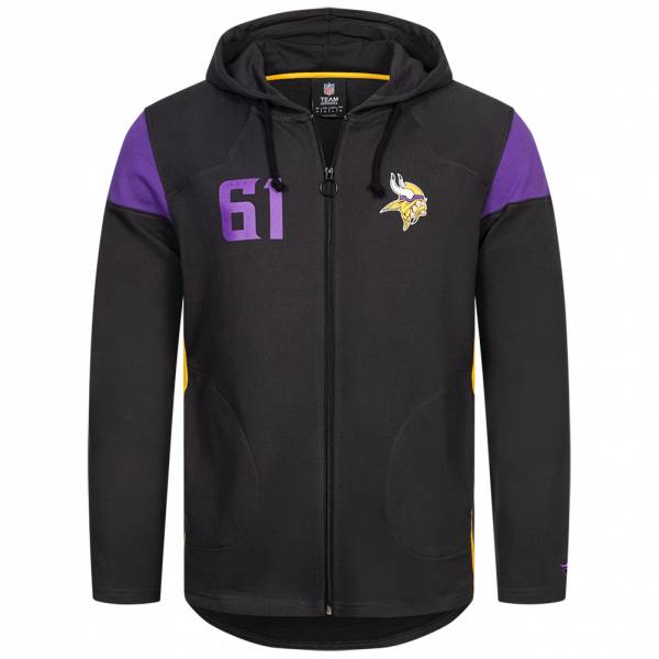 Minnesota Vikings NFL Fanatics Mężczyźni Rozpinana bluza z kapturem 2083MBLKFHEMVI