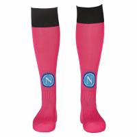 SSC Napoli EA7 EMPORIO ARMANI Hommes Chaussettes de foot pour gardien de but EASSCN23G14-PINK