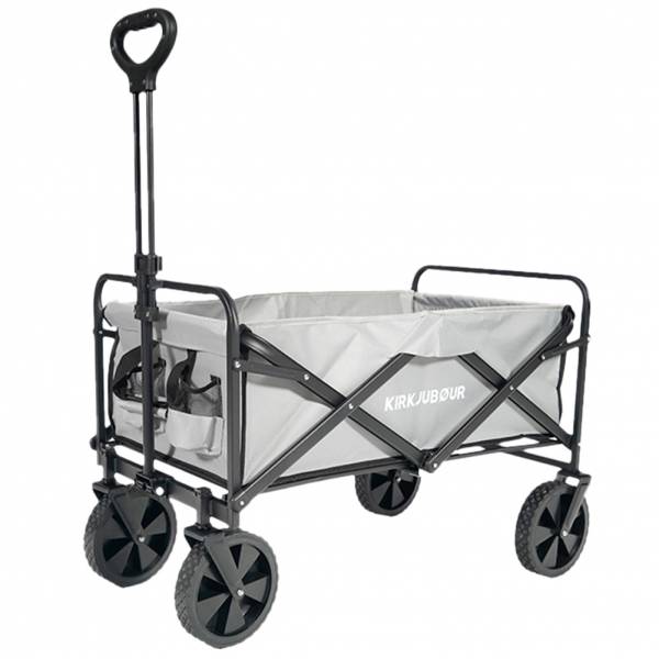 KIRKJUBØUR® "Edda" foldable handcart gray