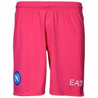 SSC Napoli EA7 EMPORIO ARMANI Hommes Short de Gardien EASSCN23G13-PINK