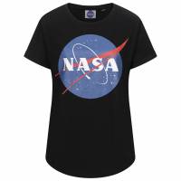 NASA Circle Logo Women T-shirt TMLTS007BLK