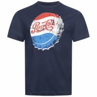 PEPSI Vintage Cap Tee Herren T-Shirt POMTS038NVY