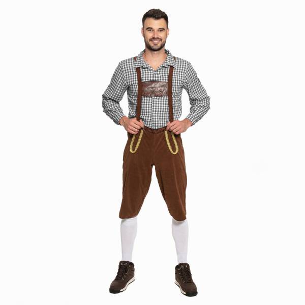 Completo di costumi tradizionali Uomo costume dell'Oktoberfest MIESEPETER® nero