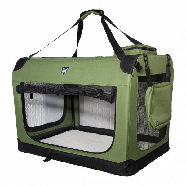 SPOCADO "Palace" Transporttas voor dieren 82 x 59 x 59 cm groen