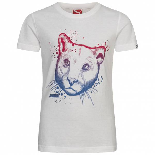 PUMA Girls Fun Graphic Tee Girl T-shirt 832367-01