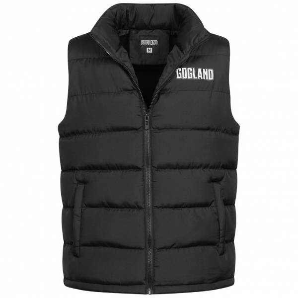 GOGLAND ® "Tjörn" Unisex Smanicato trapuntato nero