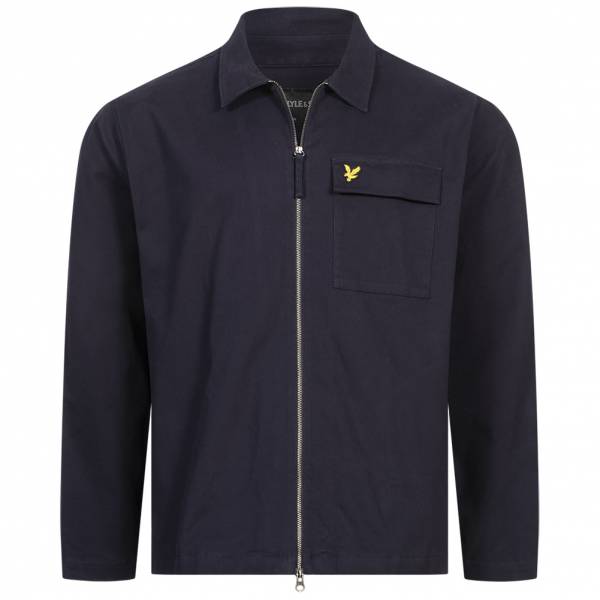 Lyle &amp; Scott Twill Overshirt Herren leichte Jacke LW1216VX-Z271