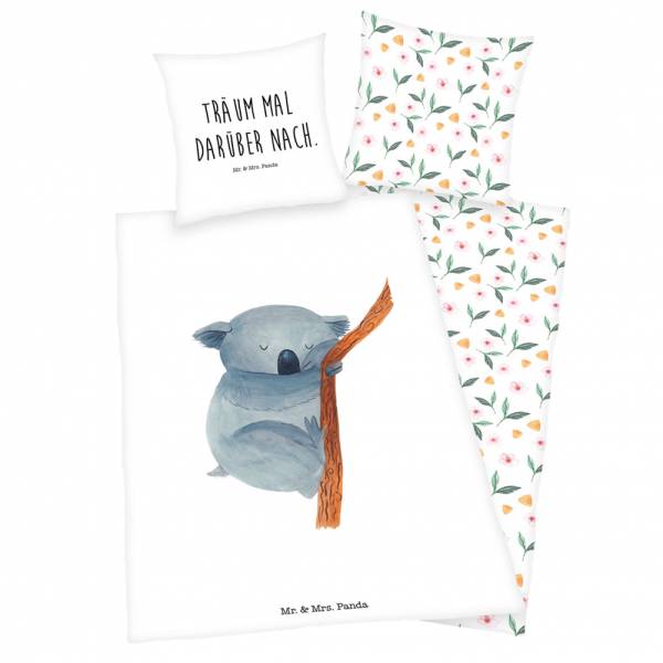 Mr. & Mrs. Panda "Koala" Lenzuola Set 140 x 200 cm + 70 x 90 cm 4469401077