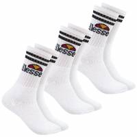 ellesse Vulloni Unisex Socken 3 Paar weiß SBSA3955-WHITE